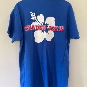BRAND NEW Trader Joe's Blue Womens TShirt